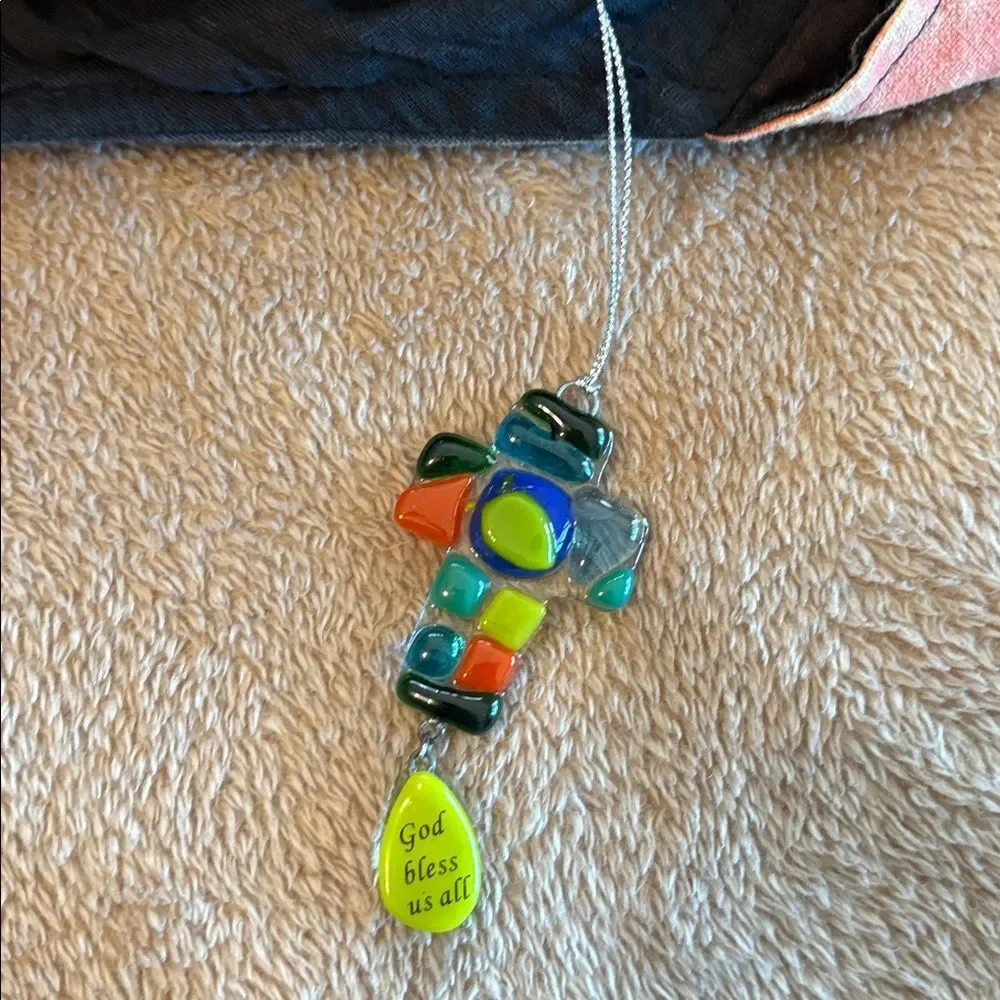 Patchwork Peace Shoulder Bag | Boho Hippie Festival Purse | Zipper Closure - Picture 7 of 9